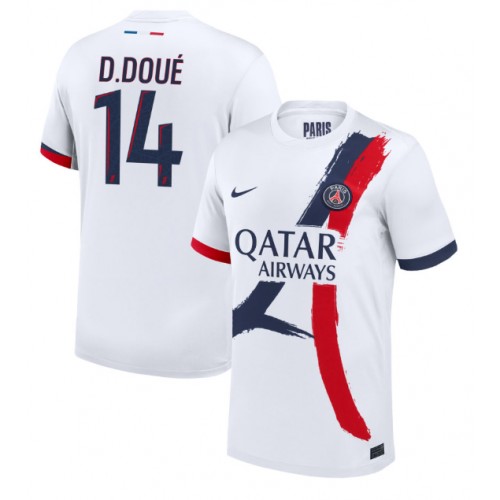 Fotbalové Dres Paris Saint-Germain Desire Doue #14 Venkovní 2024-25 Krátký Rukáv